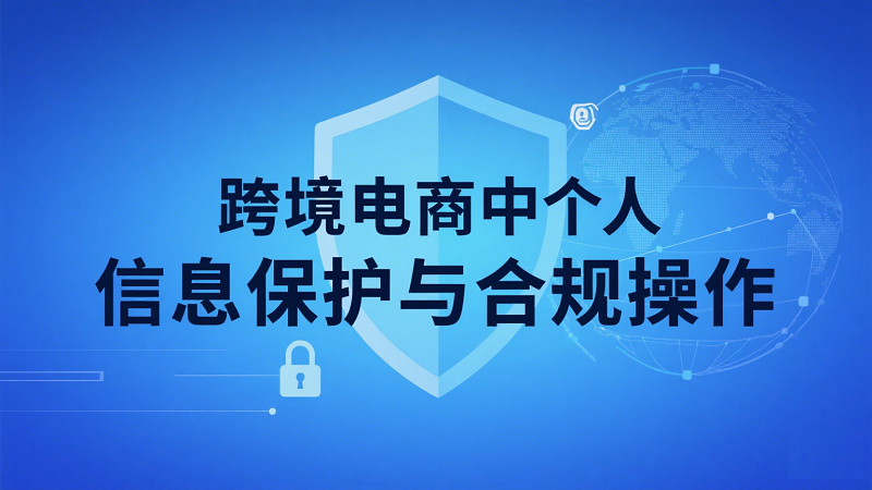 跨境电商中个人信息保护 跨境电商中个人信息保护