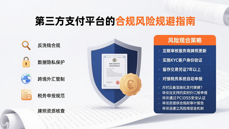 第三方支付平台风险规避