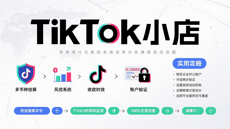 TikTok小店跨境支付安全收款
