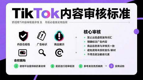 TikTok内容审核标准