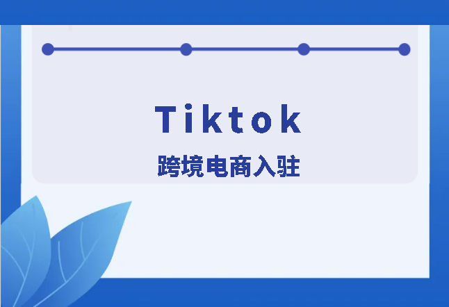 Tiktok跨境电商入驻